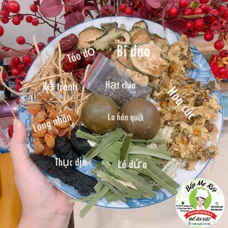 SÂM BÍ ĐAO- set nấu 6-7 lít nước (tặng kèm hạt chia)