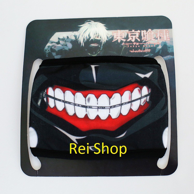 Khẩu trang Kaneki - Khẩu trang Tokyo Ghoul anime Nhật Bản