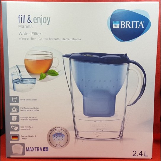 [Bố bỉm sữa 9x] Lọc nước BRITA fill & enjoy Marella 2,4 lít