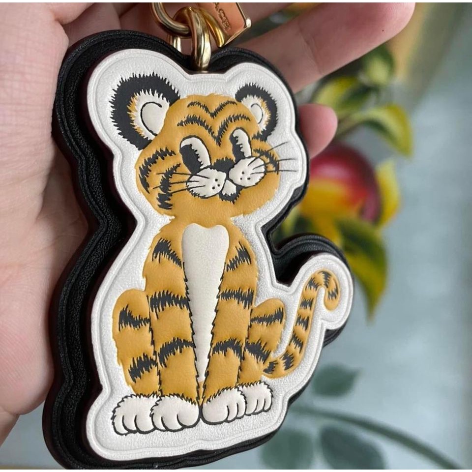 Coach Tiger charm-hàng chính hãng