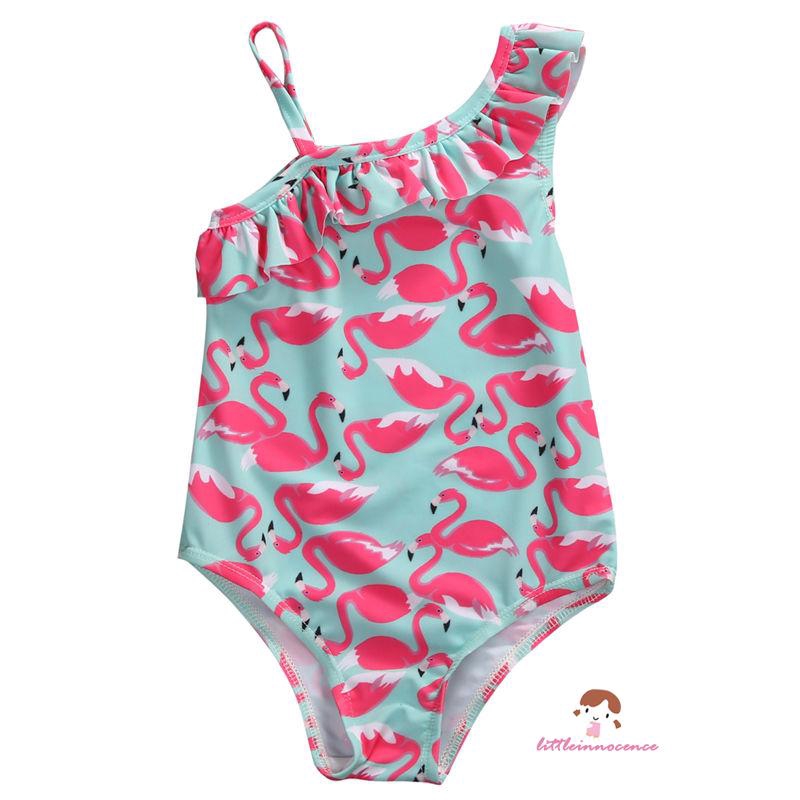 ❤XZQ-Toddler Kids Swimsuit One Piece Girls Swimsuit Girls Swimwear Beachwear Dress