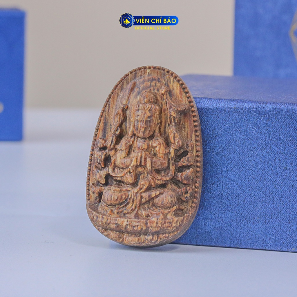 Mặt dây chuyền trầm hương nam nữ sánh chìm Thiên Thủ Thiên Nhãn  thời trang phụ kiện trang sức  Viễn Chí Bảo M700012