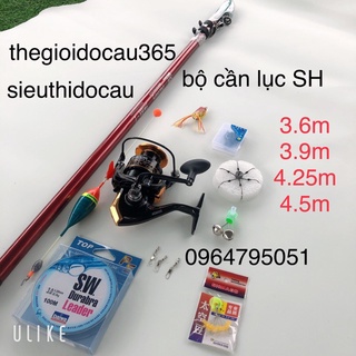 Combo cần câu bạo lực SH dicovery4.5m và máy yumoshi AD giá rẻ 7hasbnkaa