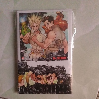 Sổ tay dr stone 1 tặng kèm postcard