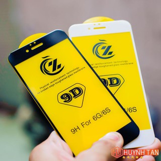 Cường lực 9d iphone 6g / 6s full màn , full keo, vát cong