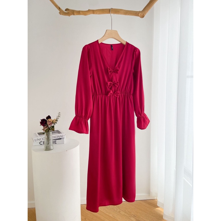 Đầm Ngủ Tay Dài Dáng Rộng Phối Ren In Họa Tiết Bươm Bướm Thời Trang 2022 Mới Cho Nữ