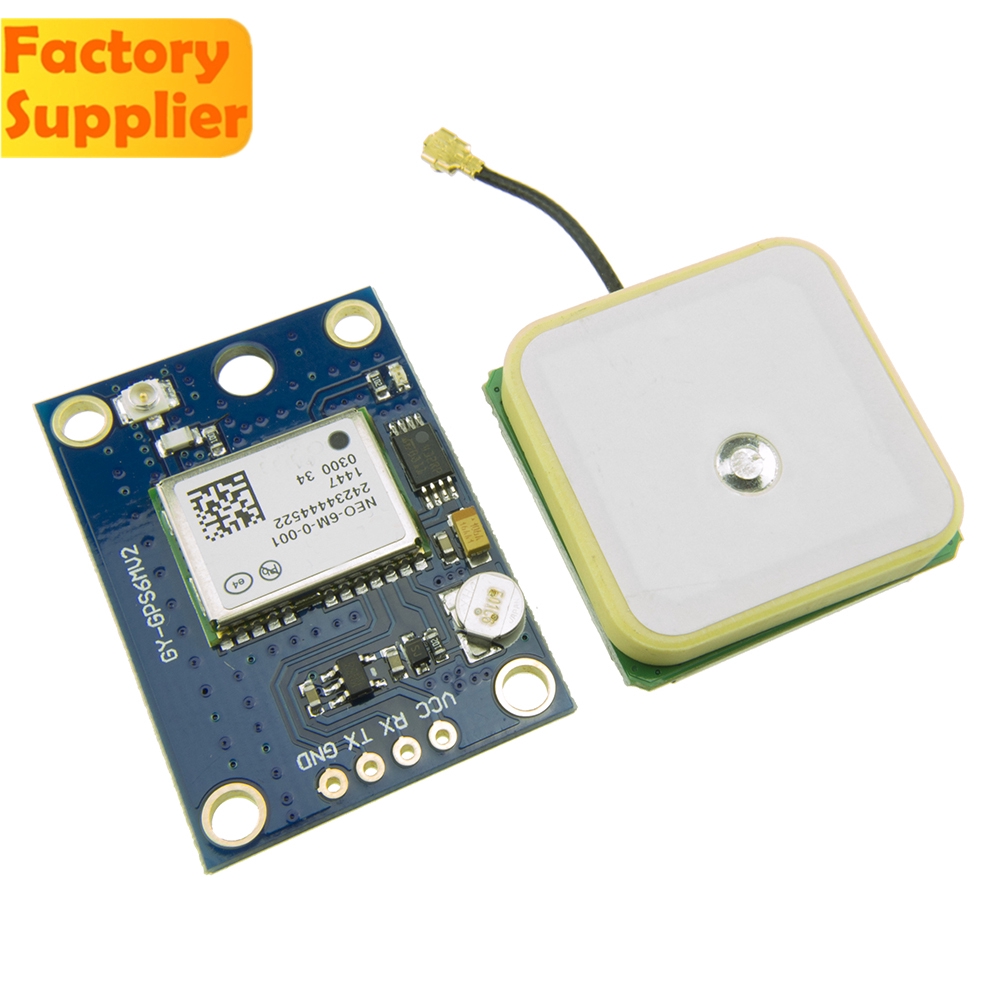 Mô Đun Gps Gy-Gps6Mv2 Neo-6Mv2 Neo6Mv2 Cho Arduino 3v-5v Rs232 Ttl