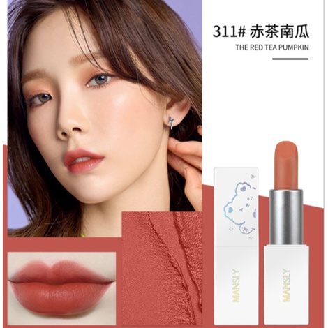 Son matte hình gấu MANSLY - nội địa trung | BigBuy360 - bigbuy360.vn