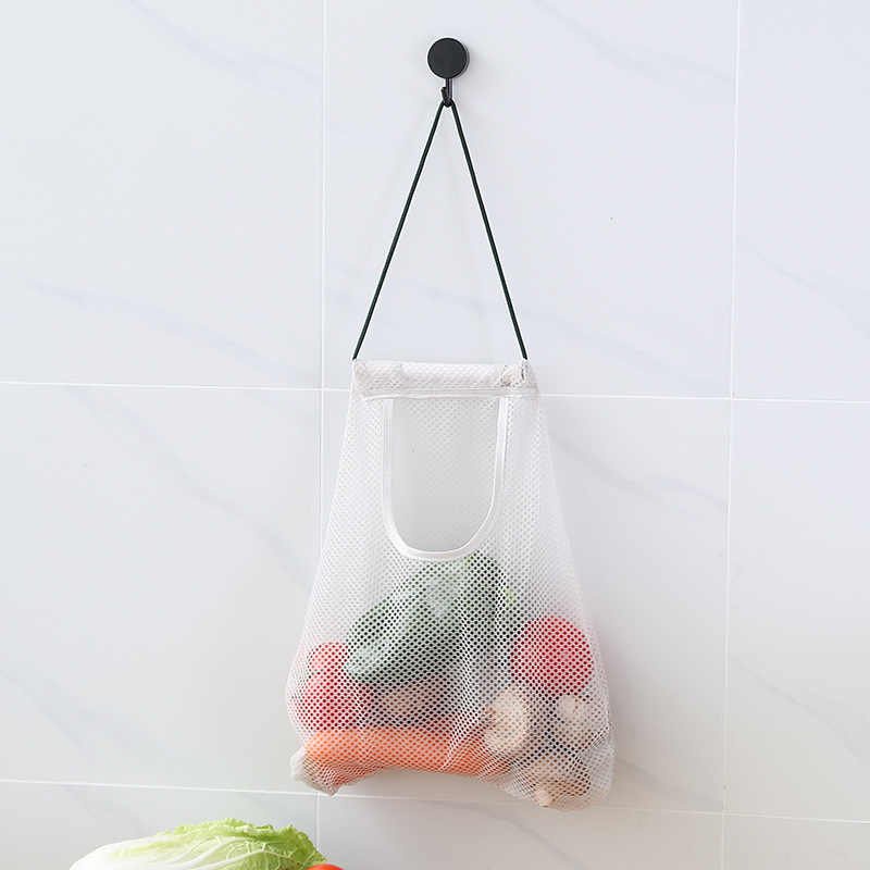 Túi Lưới Treo Tường Đựng Đồ Đa Năng Nhà Bếp - Giỏ Đựng Hành Tỏi, Đồ Khô Đa Năng No.101254