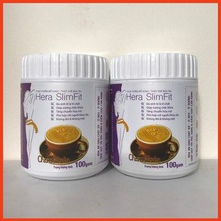 Combo 2 Hộp Sữa giảm cân Hera Slimfit 100g- Giảm cân an toàn hiệu quả không mệt mỏi, hiệu quả từng ngày