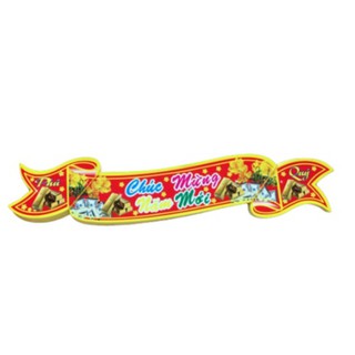 TEM DECAL DÁN CHÚC MỪNG NĂM MỚI 26CM 1 XẤP 50 TẤM