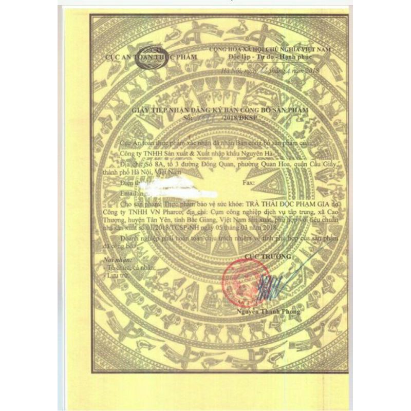 trà thải độc Phạm Gia gold 3+