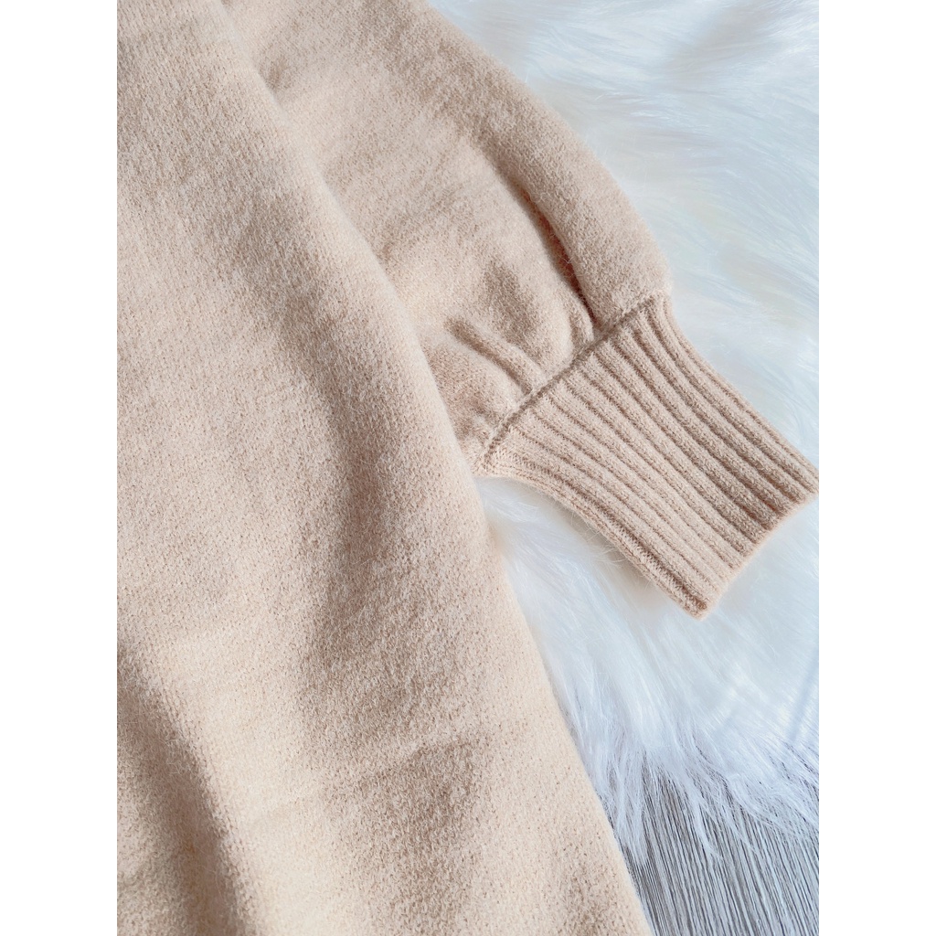 Áo khoác len lông cừu FANSIX - AL03 áo cardigan len dày | BigBuy360 - bigbuy360.vn