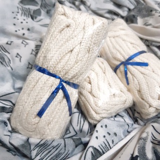 Bấc đèn cồn tim đèn dầu, dây tưới cây cảnh 4mm, 5mm (Lõi dệt thô, tổng dài 5m-10m)