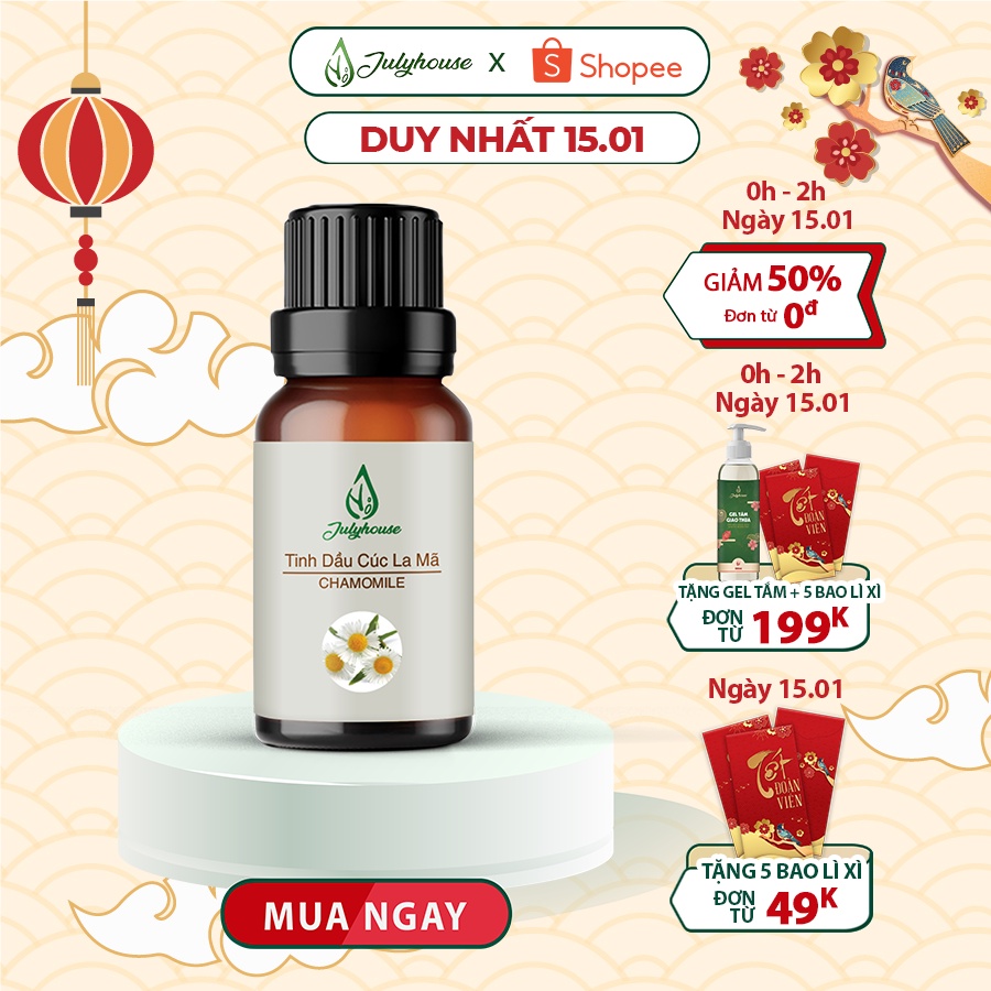 Tinh dầu Cúc La Mã 10ml Julyhouse