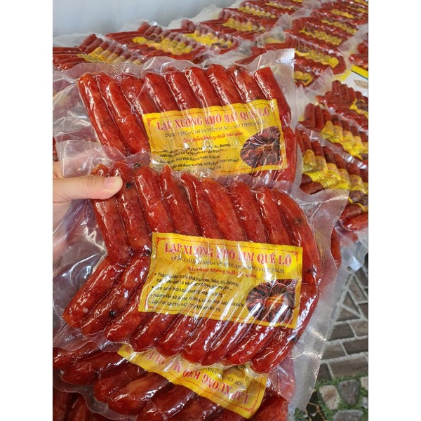1KG Lạp xưởng khô Mai Quế Lộ nhiều thịt, vị thơm ngon,đặc biệt cho bữa cơm gia đình ,hương vị gia truyền