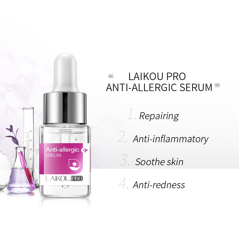 Serum Laikou Pro Dưỡng Trắng/Chống Dị Ứng/Chống Lão Hóa/Tái Tạo Lớp Cutin Cho Da 12ml