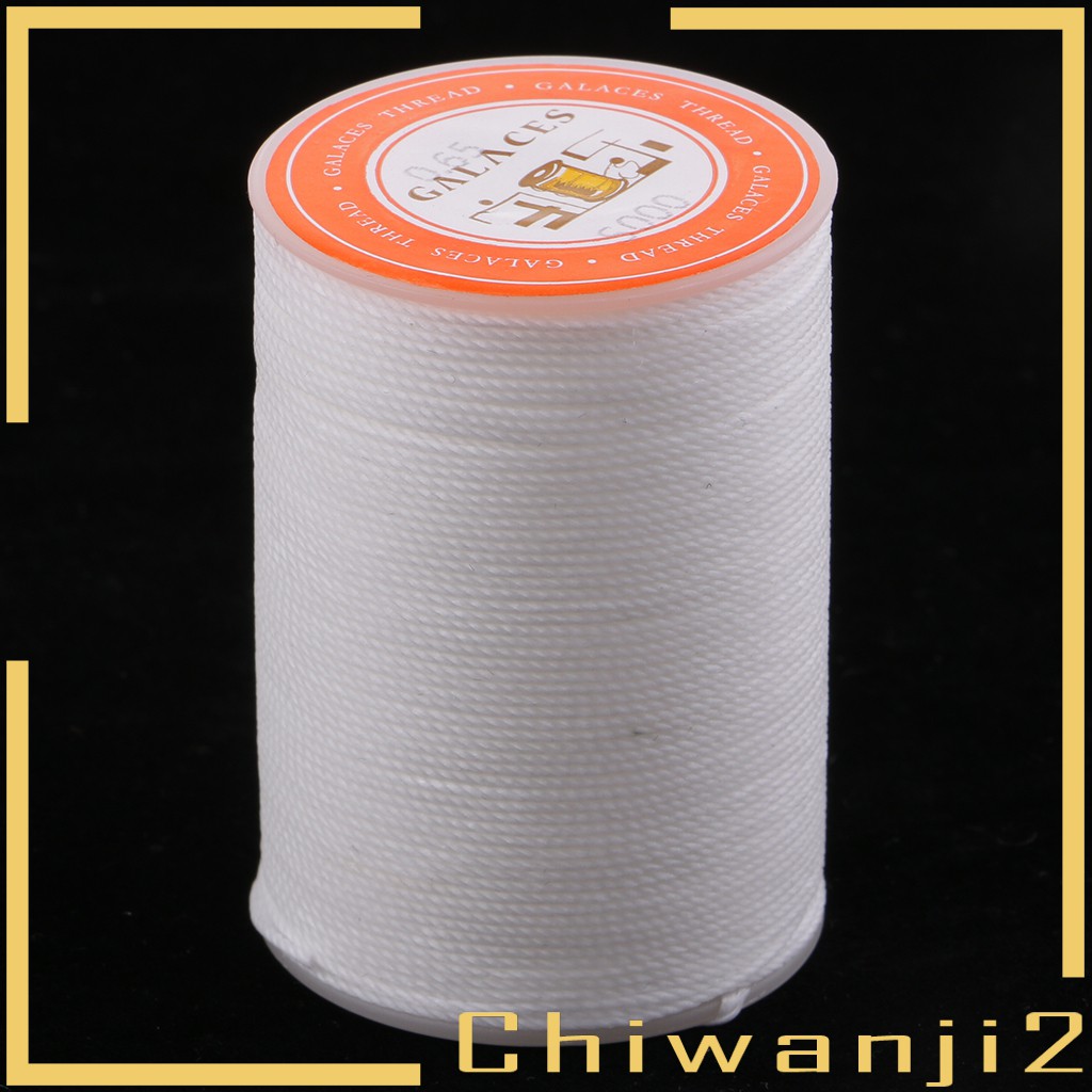 [Chiwanji2] Cuộn Chỉ May Đồ Da 0.65mm Màu Xám