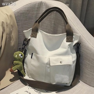 Canvas lớn túi xách nữ mới 2021 đẳng cấp học sinh hàn quốc tote đeo vai xu hướng