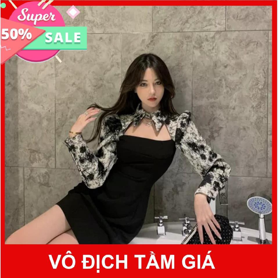 [ HOTTREND 2021] Đầm váy body dự tiệc, cắt hở ngực siêu quyến rũ, phối độc lạ sexy, họa tiết da beo Đẹp ❗