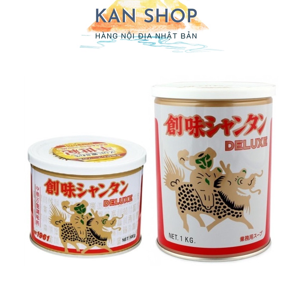 Nước cốt hầm xương và rau củ Deluxe Shantan 500g Nhật Bản - 4973918157356 - Kan shop hàng Nhật - Cốt xương hầm Nhật Bản