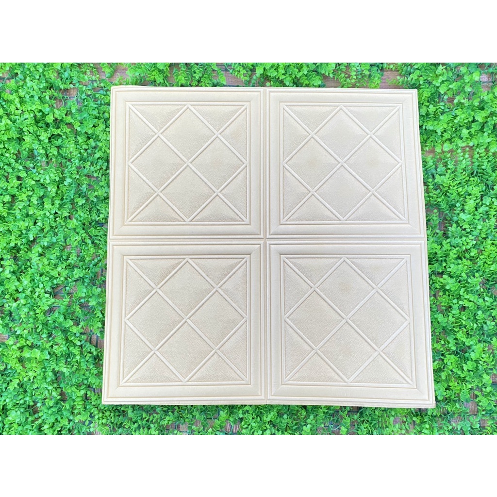 Xốp Dán Tường Giả Da P8 , Kích Thước 70x70 cm , Loại 1 Cao Cấp Có Sẵn Keo Siêu Dính | BigBuy360 - bigbuy360.vn