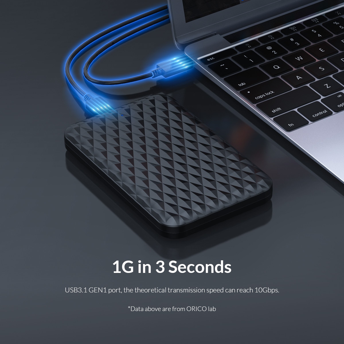 Hộp Đựng Ổ Cứng Ngoài Orico 2.5 Inch Usb3.1 5gbps 4tb Hdd Kèm Dây Cáp C / C | BigBuy360 - bigbuy360.vn
