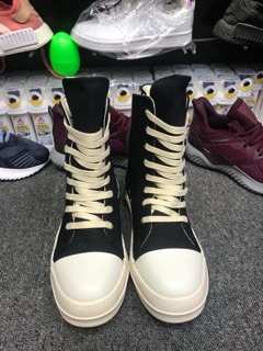 Giầy Rick Owen Cao cổ ( Sản phẩm mới nhất )