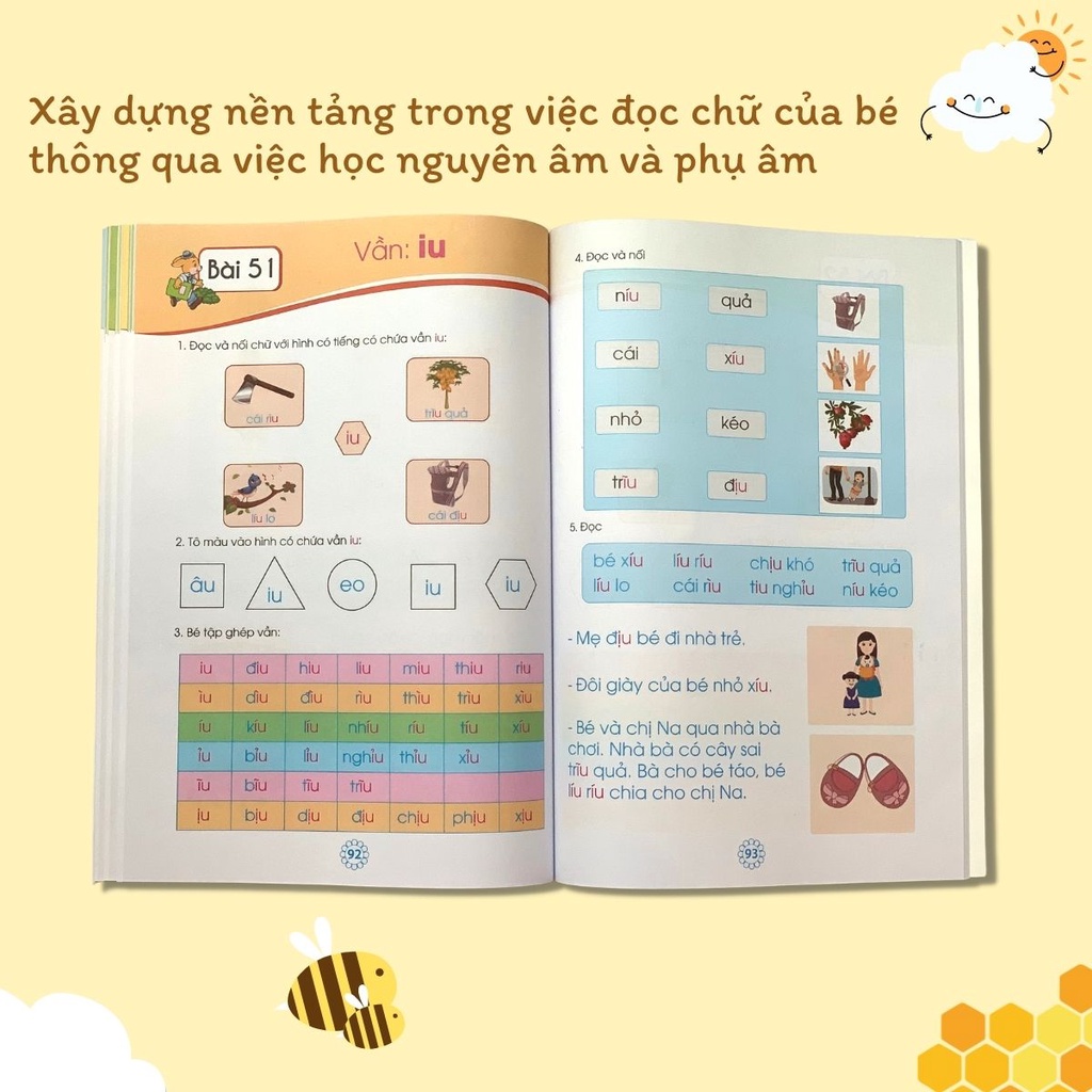 Sách Giúp bé luyện đọc chuẩn bị hành trang trước khi vào lớp 1