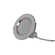 Đèn LED Âm Trần Downlight Rạng Đông Đổi 3 Màu D AT10L DM 60/3W, Khoét lỗ 60, Vỏ Nhôm Đúc - Viền Vàng