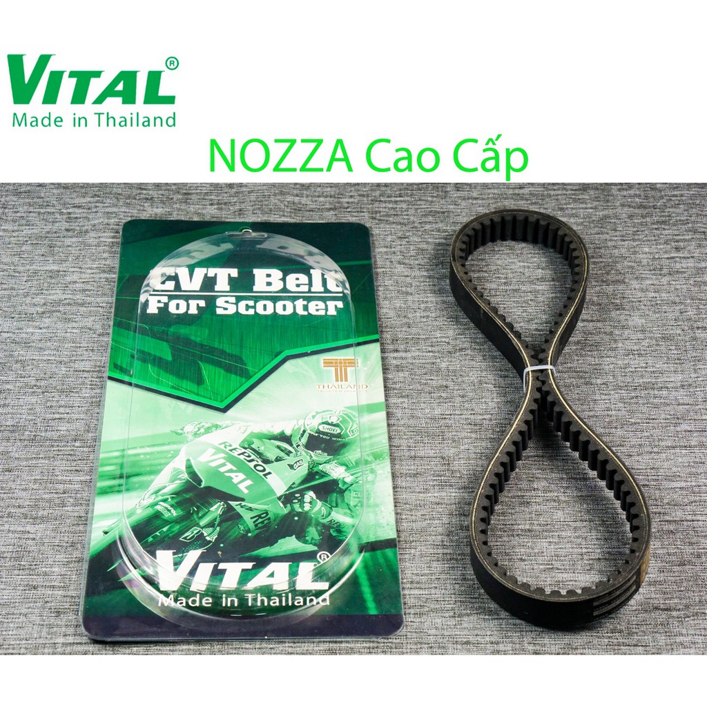 Dây curoa NOZZA hiệu VITAL - Dây curoa VITAL Thái Lan hàng cao cấp đi được trên 40.000 Km
