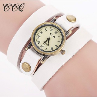 Đồng hồ quartz dây đeo da bò 574