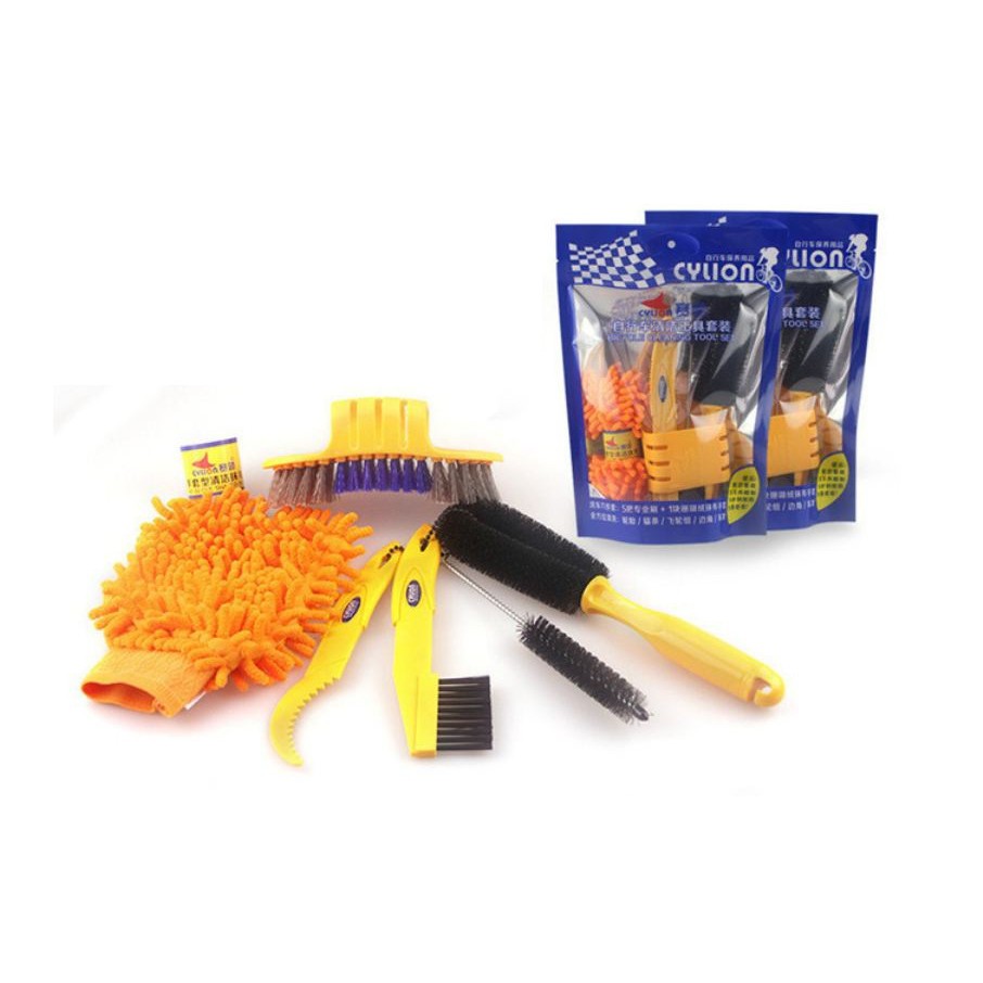 Bộ Vệ Sinh Xe Đạp 6 Món Cyclon