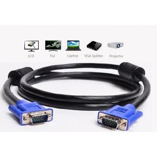 -Dây VGA dài 1M5- 1M8 đen [PK99]