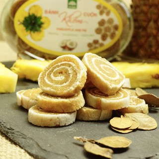Bánh khóm cuộn nếp phồng Tư Bông (220g)