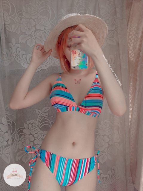 BIKINI 2 MẢNH QUẦN TAM GIÁC ĐỒ BƠI TAM GIÁC ĐI BIỂN JAMI - MM32