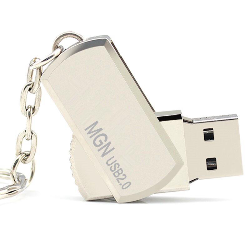 USB MGN 2.0 - Móc Khóa USB 2.0 4GB Nhỏ Gọn, Vỏ Kim Loại Chống Sốc, Chống Nước 7624