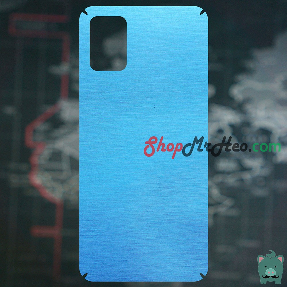 Skin Dán Mặt Sau Lưng Vân Nhôm Samsung Galaxy A11 - A51 - A71 - A90 5G - A70