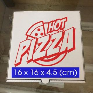 10 hộp pizza in sẵn size 16x16x4
