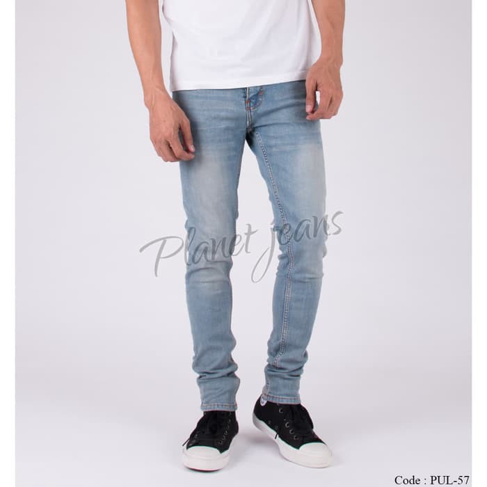 ! Quần jeans Nam Dài Bó Sát Cổ Điển 98KFE