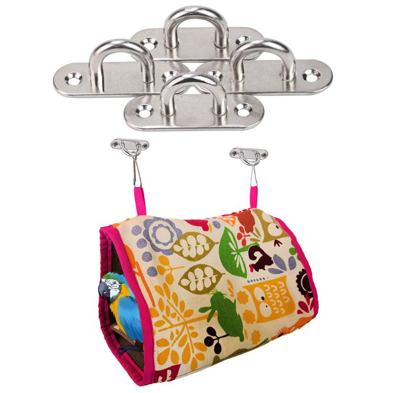 Set 6 Móc Khóa Cố Định Bằng Thép Không Gỉ 5mm