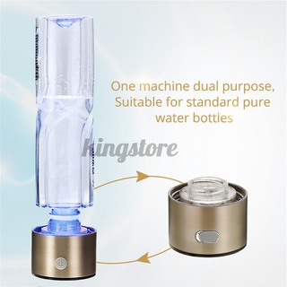 ALKALINE Bình Nước Hydrogen Có Thể Sạc Được 380ml