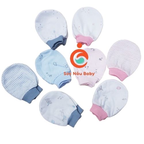 Bao tay/ bao chân Mio cotton siêu mềm cho bé sơ sinh