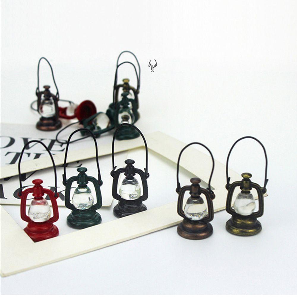 Đèn Dầu Mini Trang Trí Nhà Búp Bê Tỉ Lệ 1 / 6 &amp; 1 / 12