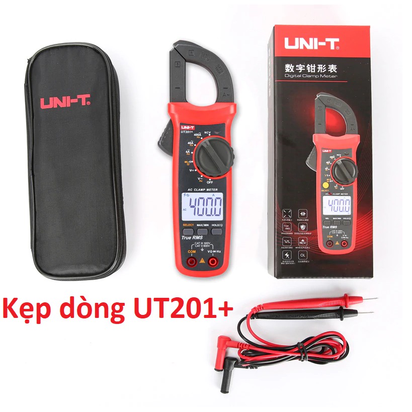 Đồng hồ vạn năng Uni-T UT201+ - Ampe kìm / Kẹp dòng Uni-T UT201+ / Kìm kẹp dòng điện Uni-T UT201+