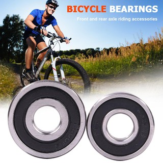 🌴2pcs 6000/6200 MTB Cycling Bearings Front Rear Solid Bearings Riding Tools
