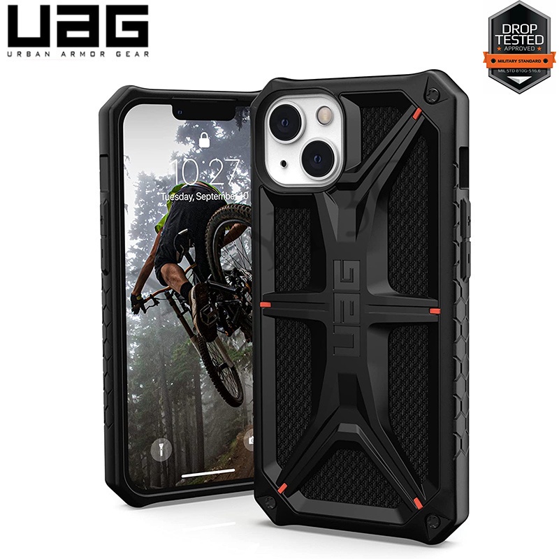 Ốp Điện Thoại UAG Urban Gear Monarch KEVLAR Bảo Vệ Chống Sốc Cho iPhone 13 Pro Max 5G 13 mini / 13 Pro