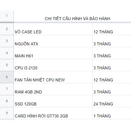 Cây máy tính chơi game GTA LOL CF mới 99%