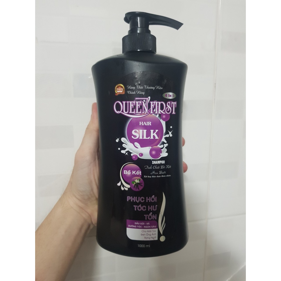 Dầu gội Bồ kết Hoa bưởi Hair Silk 1000ml