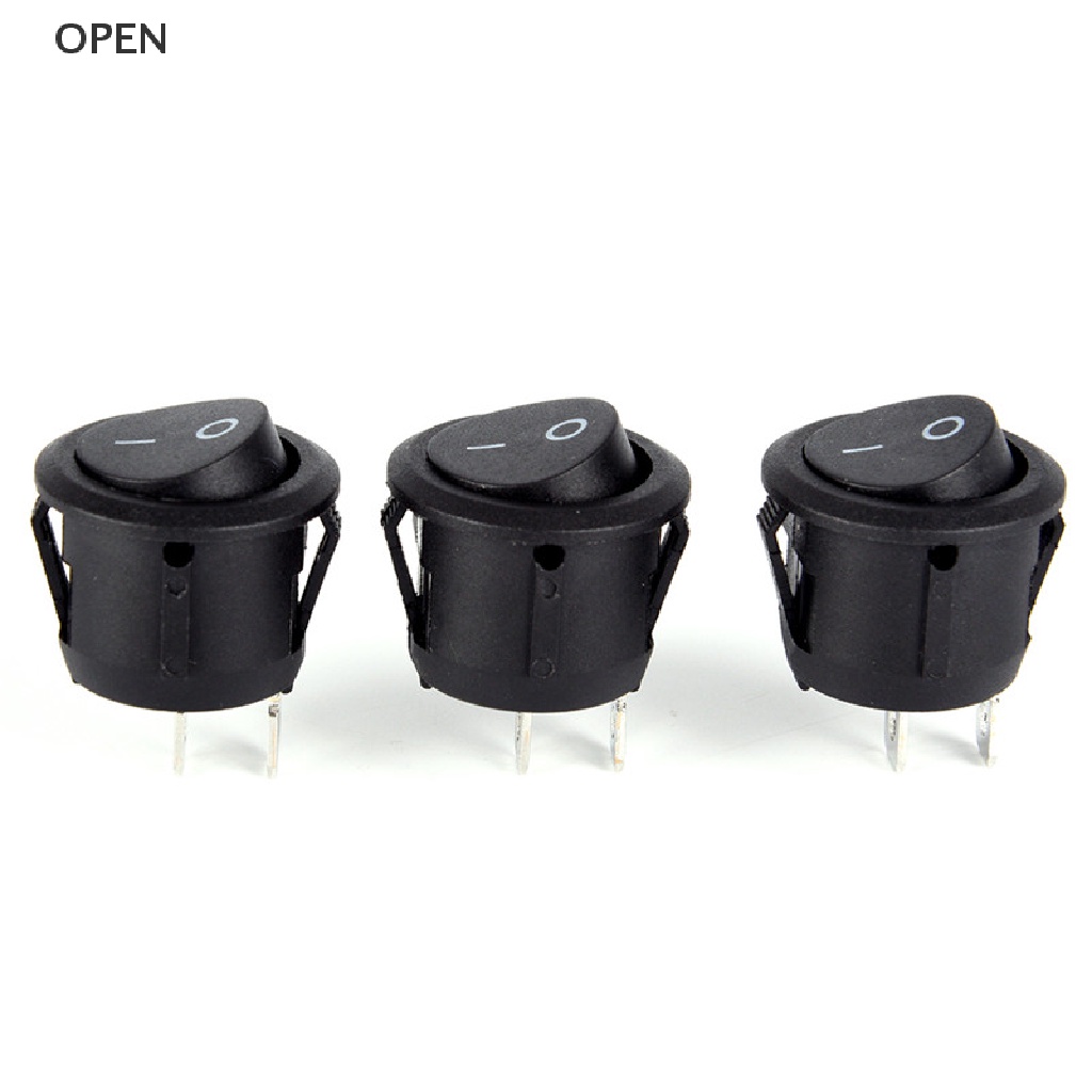 Op 1 Cái Công Tắc Bật Tắt Tròn 2-PIN ON-OFF SPST + Vỏ Chống Thấm Nước my